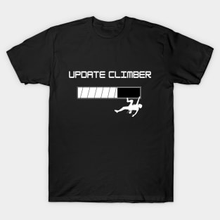 Update climber climbing design T-Shirt